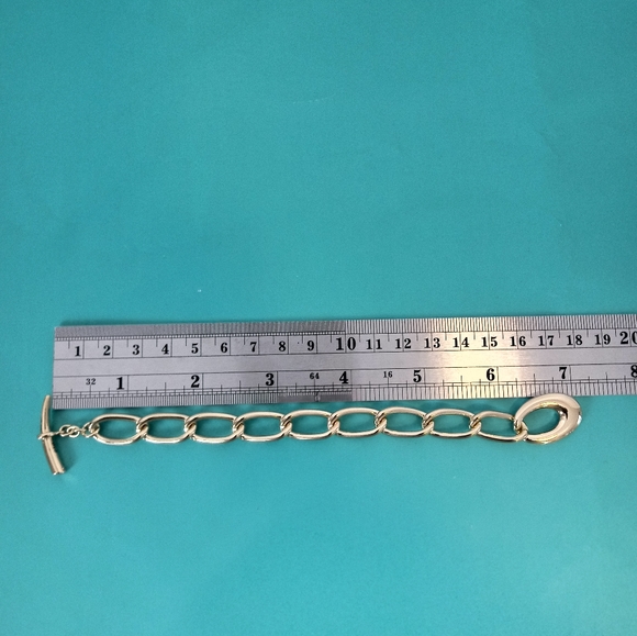 Brooke Shields Stainless Steel Necklace & Bracelet - Picture 3 of 5